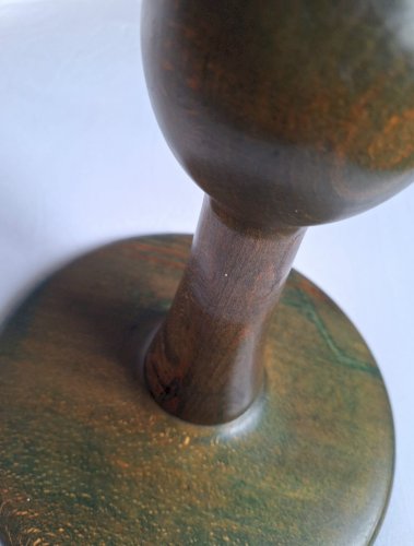 Tabouret dynamique vintage, décoration rétro