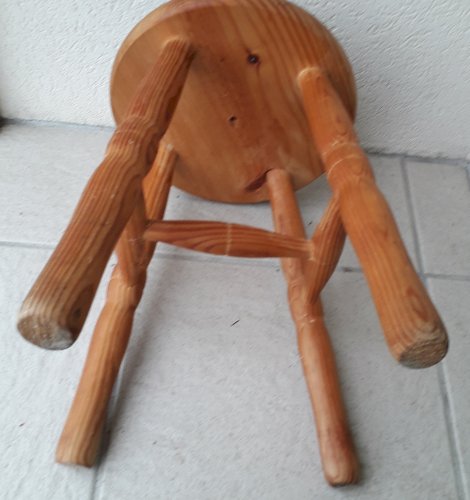 Tabouret en bois enfant