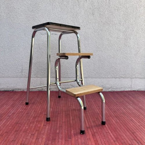 Tabouret escabeau vintage