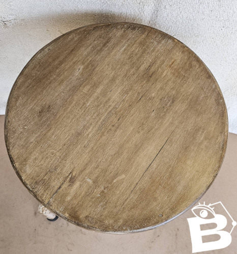 Tabouret industriel vintage réglable en hauteur