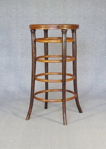 Tabouret KOHN de bar ou de dessinateur vers 1905, no Thonet
