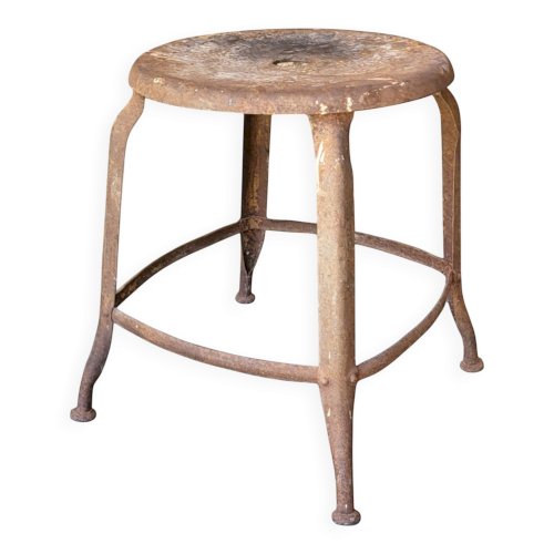 Tabouret métal industriel