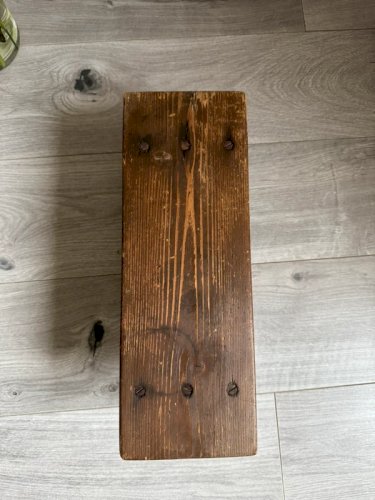 Tabouret vintage bois