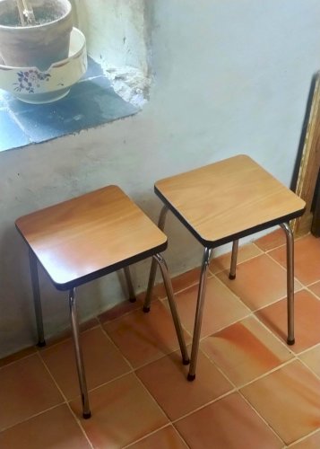 Tabourets Formica An 60/70