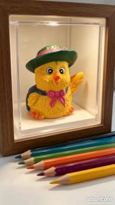 taille crayon ancien poussin 