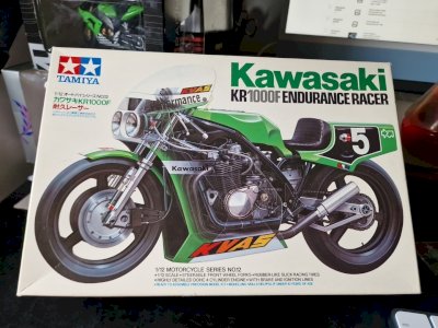 Tamiya 1/12 Kawasaki Kr1000F Durability Racer unassembled made in Japan