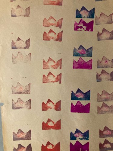 Tampon Encre Papier Art 1979 Supports Surfaces  No Pincemin No Viala