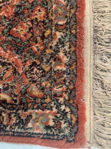 Tapis anciens d'orient en laine XX siècle