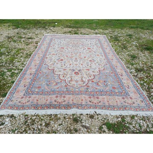 Tapis dOrient Laine Noué Main  Pakistan 