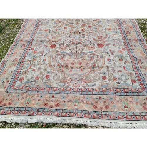 Tapis dOrient Laine Noué Main  Pakistan 