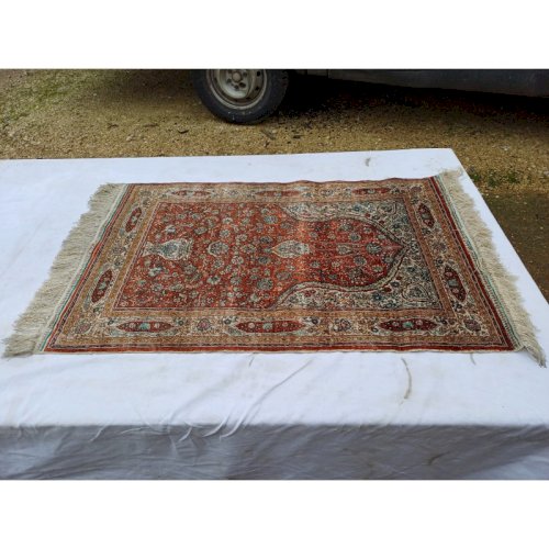 Tapis Persan en Soie