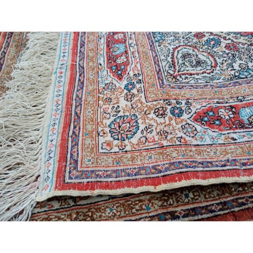 Tapis Persan en Soie