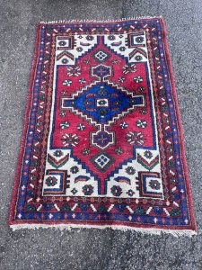Handmade Hamadan Persian rug