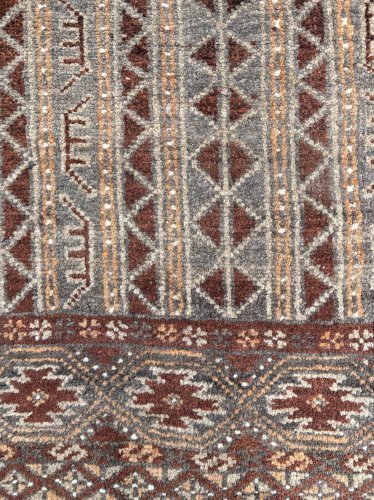 tapis turkmène tissé main