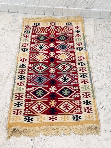 Tapis vintage réversible