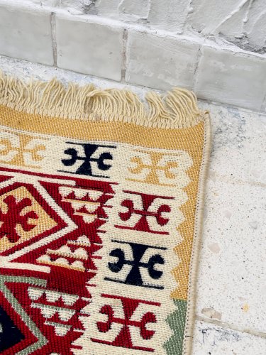 Tapis vintage réversible