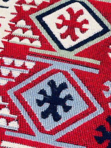 Tapis vintage réversible