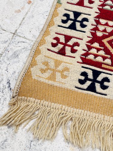 Tapis vintage réversible