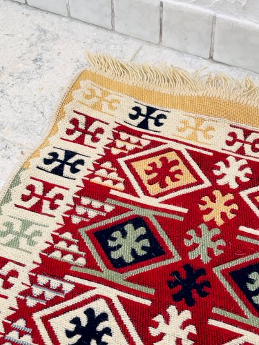 Tapis vintage réversible