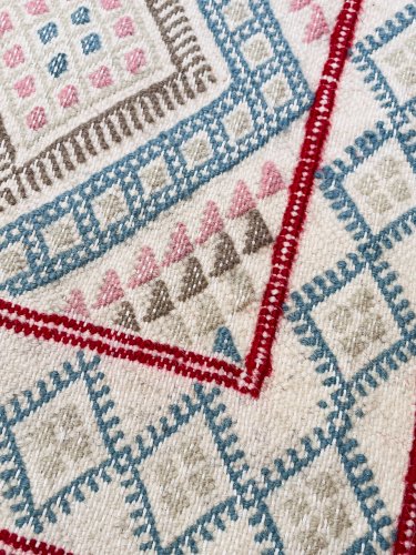 Tapis vintage Tunisien fait main