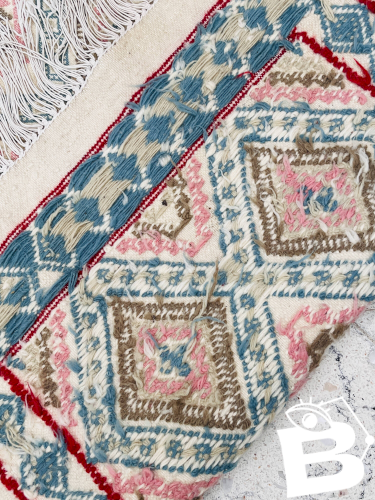 Tapis vintage Tunisien fait main