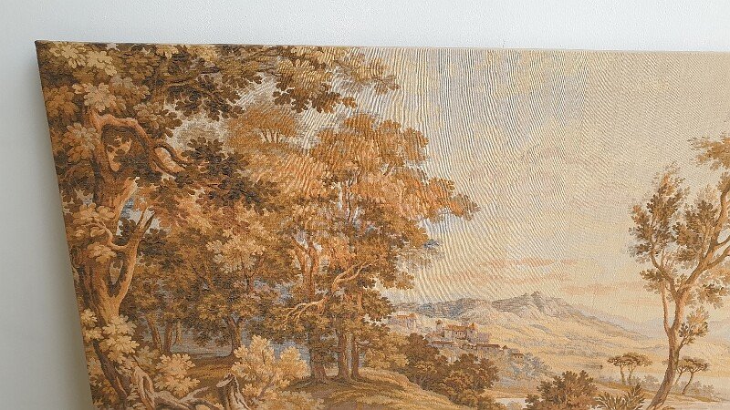 TAPISSERIE MURALE SUR CADRE EN BOIS