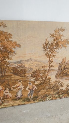 TAPISSERIE MURALE SUR CADRE EN BOIS