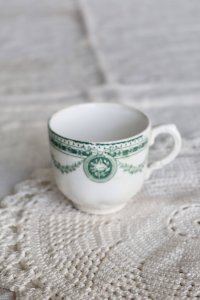 Antique Boch La Louvière ironstone coffee cup - Pericon model