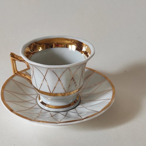 Tasse à café en porcelaine de Limoges, Jean Pouyat