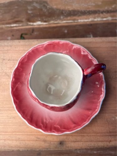 Tasse à café Lunéville tulipe