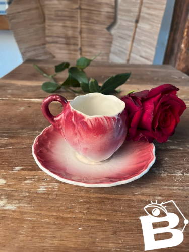 Tasse à café Lunéville tulipe