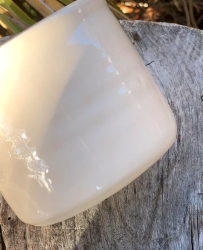 Tasse à café rétro vintage avec couvercle