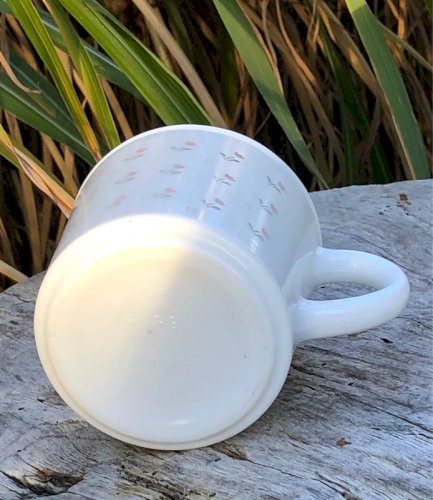 Tasse à café rétro vintage en Pyrex