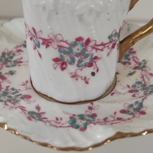 Tasse à Moka en porcelaine fine Coalport England tasse england coalport, de 1891 à 1920