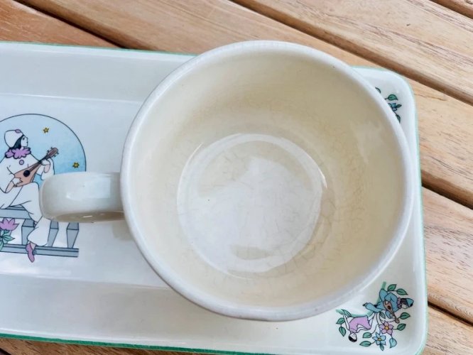 Tasse à thé Gien vintage