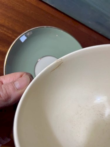 Tasse à thé Villeroy et Boch vintage