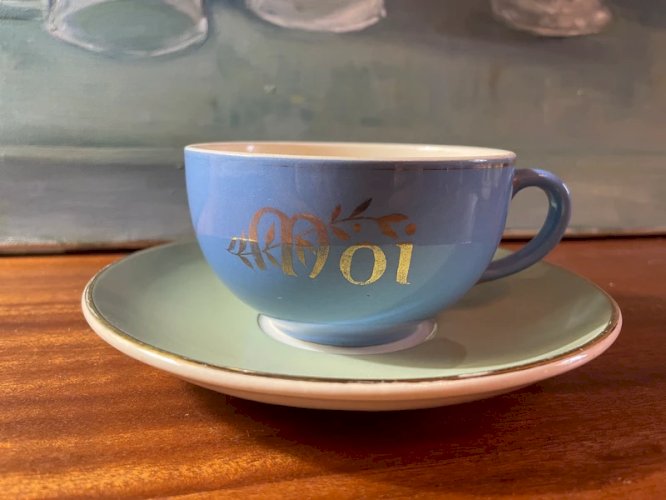 Tasse à thé Villeroy et Boch vintage