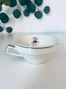 Tasse ancienne Walt Disney Les Trois Petits Cochons – Faïence Vintage