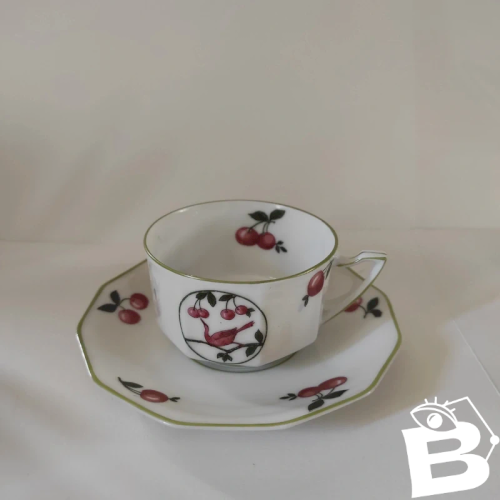 Tasse Art Déco, Lenternier Limoges, 1925-1935