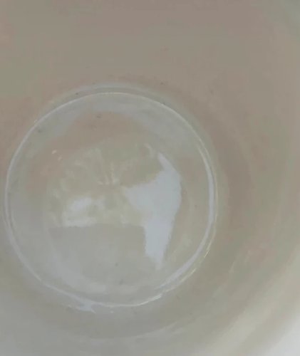 Tasse blanche aux décors de Noël