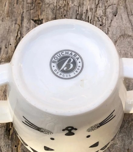 Tasse Bouchara motif chat