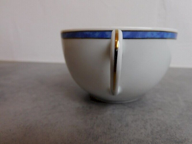 TASSE CHRISTOFLE PORCELAINE MICRO GOLD