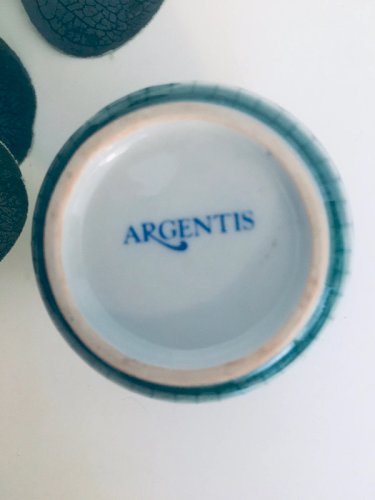 Tasse couverte porcelaine