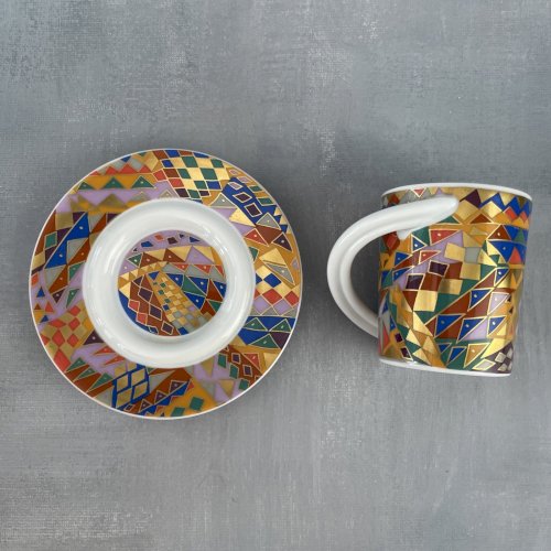 Tasse cup et soucoupe Rosenthal Studio Line espresso sammeltasse n°2 B. Brenner