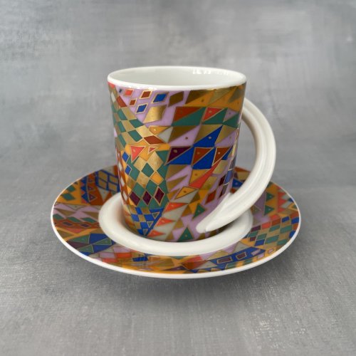 Tasse cup et soucoupe Rosenthal Studio Line espresso sammeltasse n°2 B. Brenner