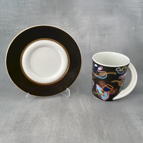 Tasse cup et soucoupe Rosenthal Studio Line espresso sammeltasse n°23 M. Vrolijk