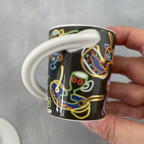 Tasse cup et soucoupe Rosenthal Studio Line espresso sammeltasse n°23 M. Vrolijk
