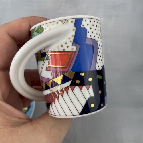 Tasse cup et soucoupe Rosenthal Studio Line espresso sammeltasse n°4 B. Doege