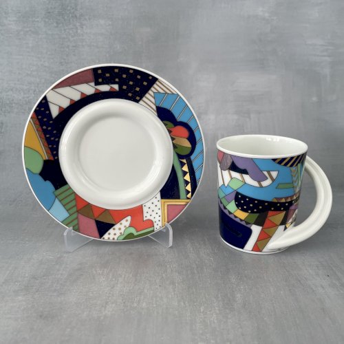 Tasse cup et soucoupe Rosenthal Studio Line espresso sammeltasse n°4 B. Doege