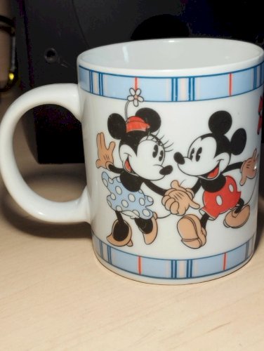 Tasse Disney Mickey Minnie chien pluto vintage collector